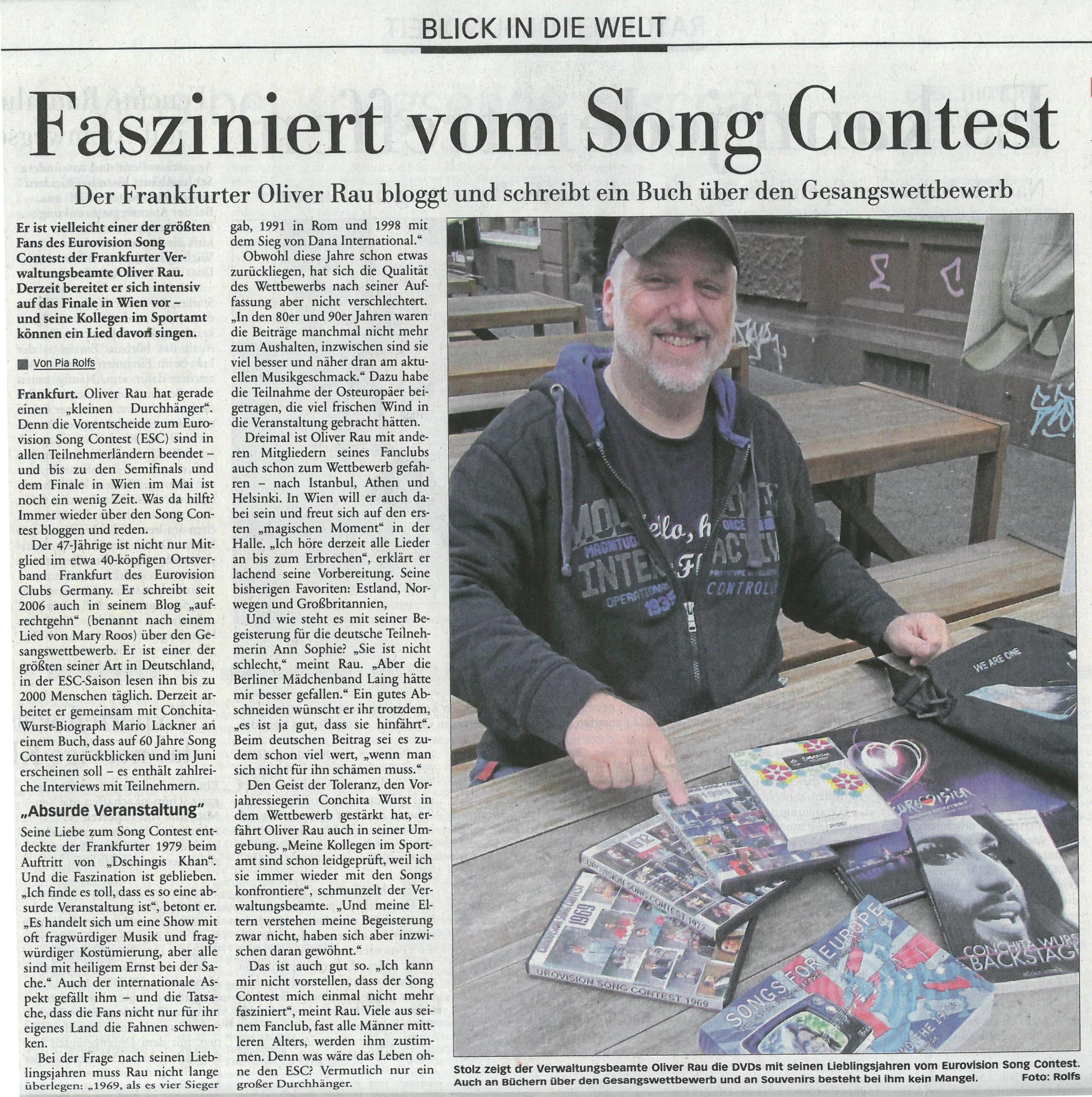 Zeitungsartikel-Scan